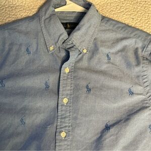 Ralph Lauren Light Blue Casual Button Down Shirt
